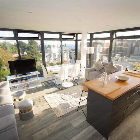 * Panoramic Penthouse With Sea & City Views بورنماوث المظهر الخارجي الصورة